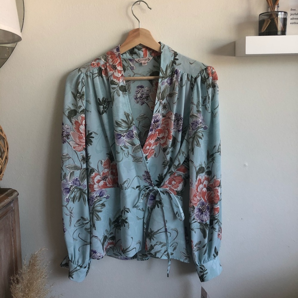 Nanette Floral Blouse - Size XS